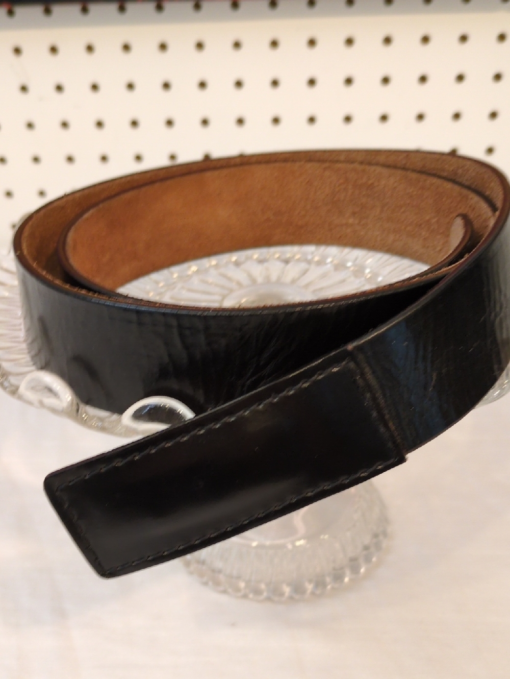 Black Leather "No Scratch" Mechanic's Belt USA 34-40